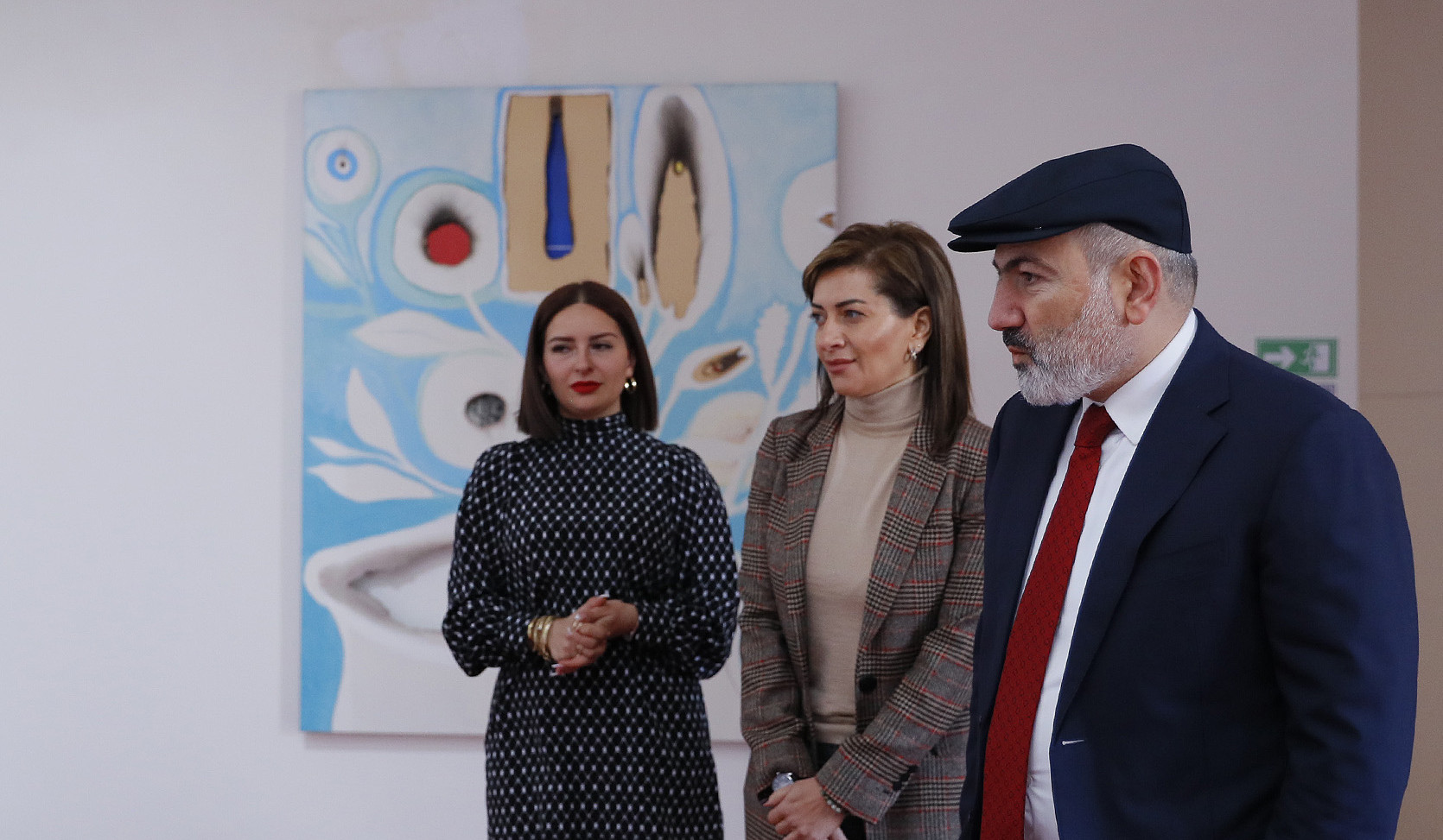 Prime Minister visited exhibition entitled Ghosts of Communism’s Demise with with his wife